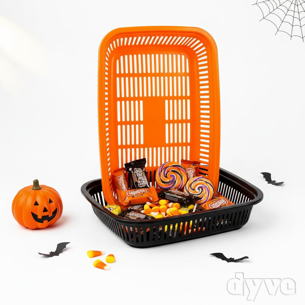 Canastilla Rectangular Halloween (Set de 12)